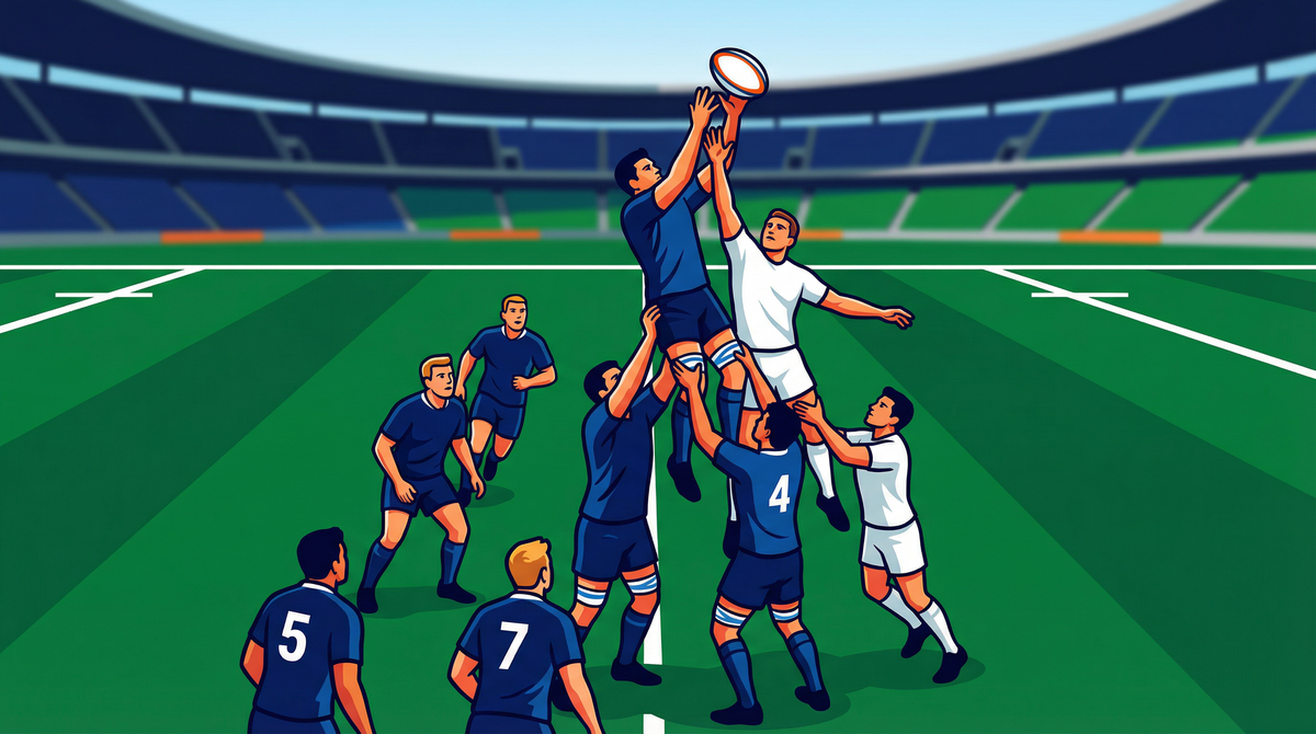 Lineout Steal Play: Winning Possession on Opposition Throw