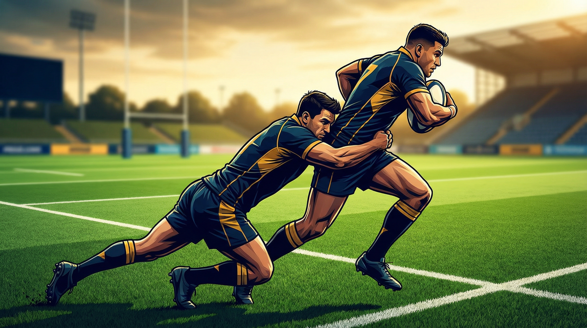 Mastering the Low Tackle: Body Height and Technique Drill