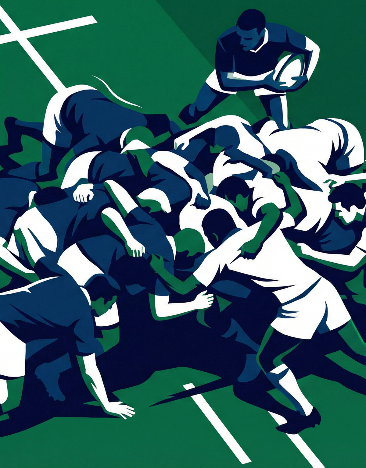Mastering the Maul: Formation and Forward Drive Drill