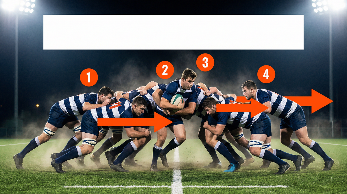 Maul Formation and Drive Drill: Building a Dominant Driving Maul from Lineout