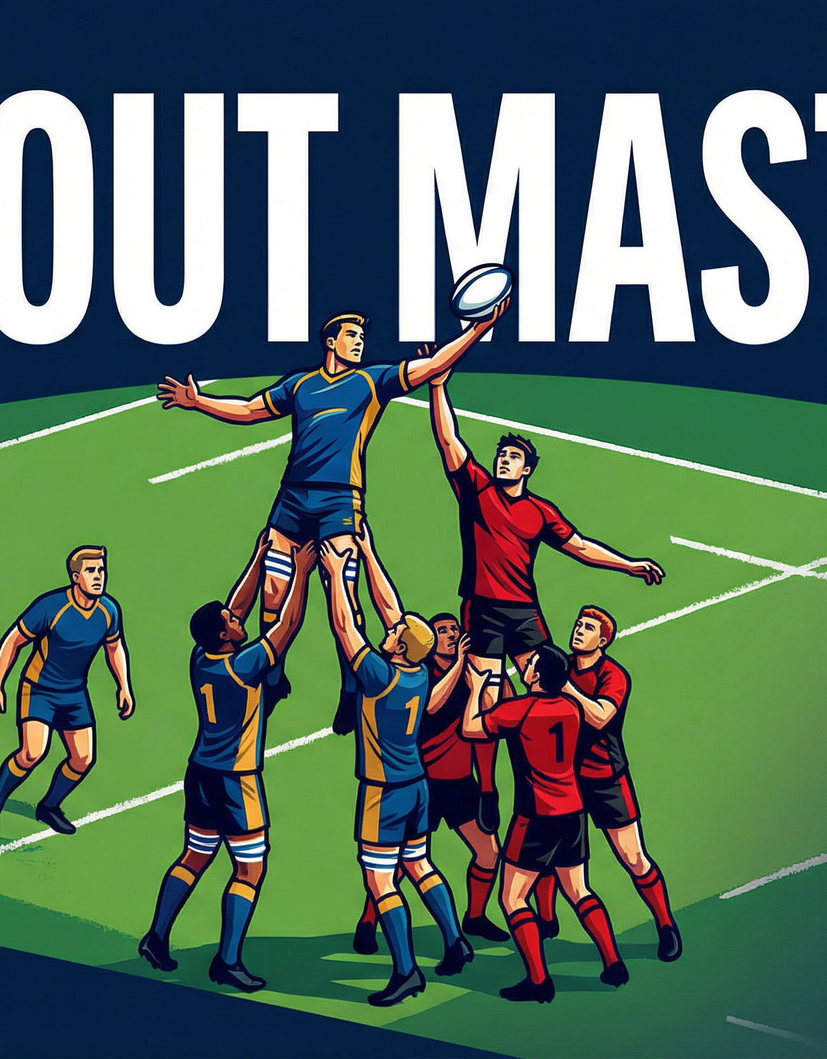 The Defensive Deflector: Middle Lineout Steal & Counter-Attack