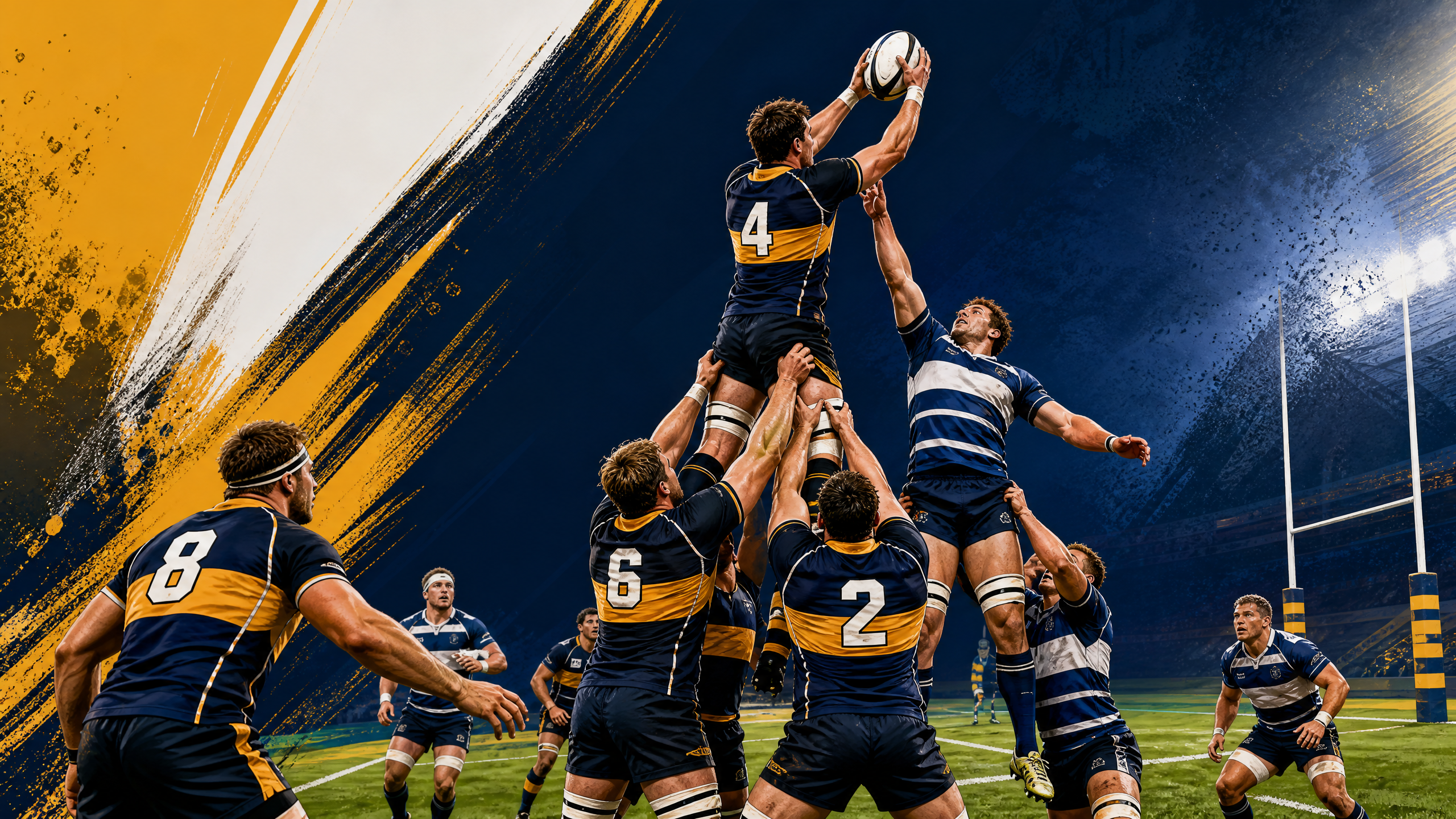 The 'Mirror & Spring' Lineout Steal & Counter