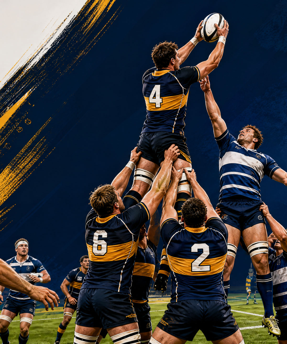 The 'Mirror & Spring' Lineout Steal & Counter