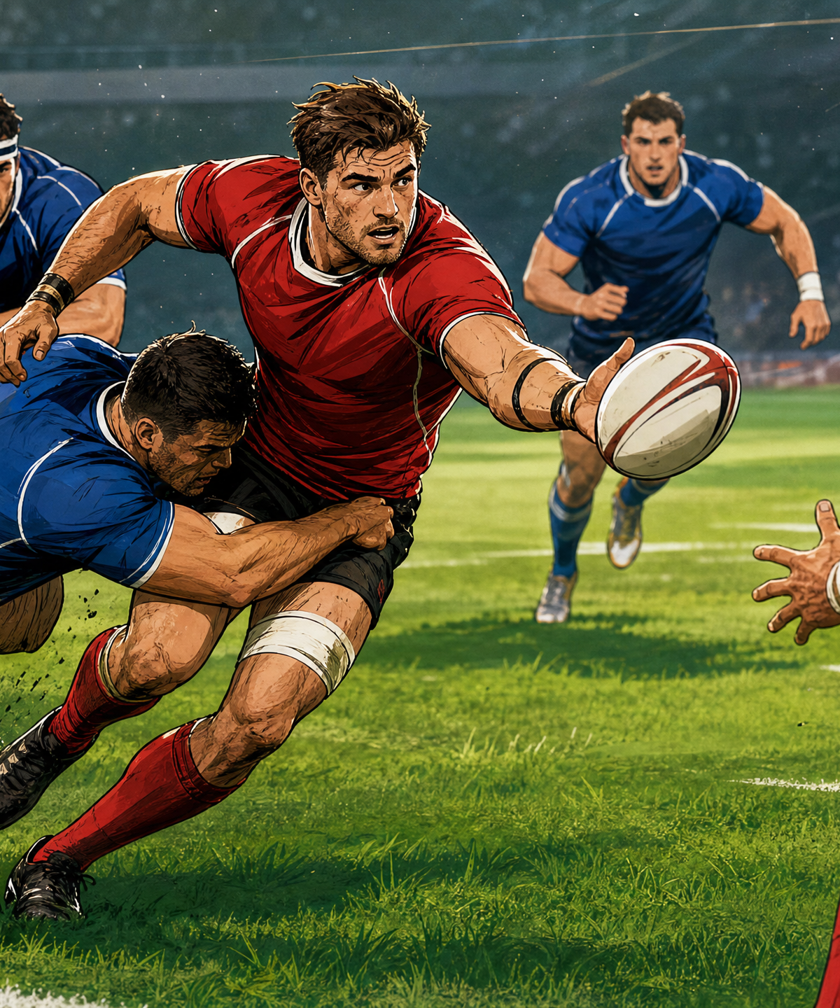 Mastering the Offload in Contact: The 3v2 Channel Attack