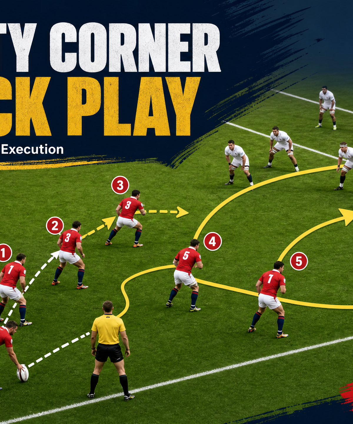 Penalty Corner Attack: The Blindside Wrap & Switch
