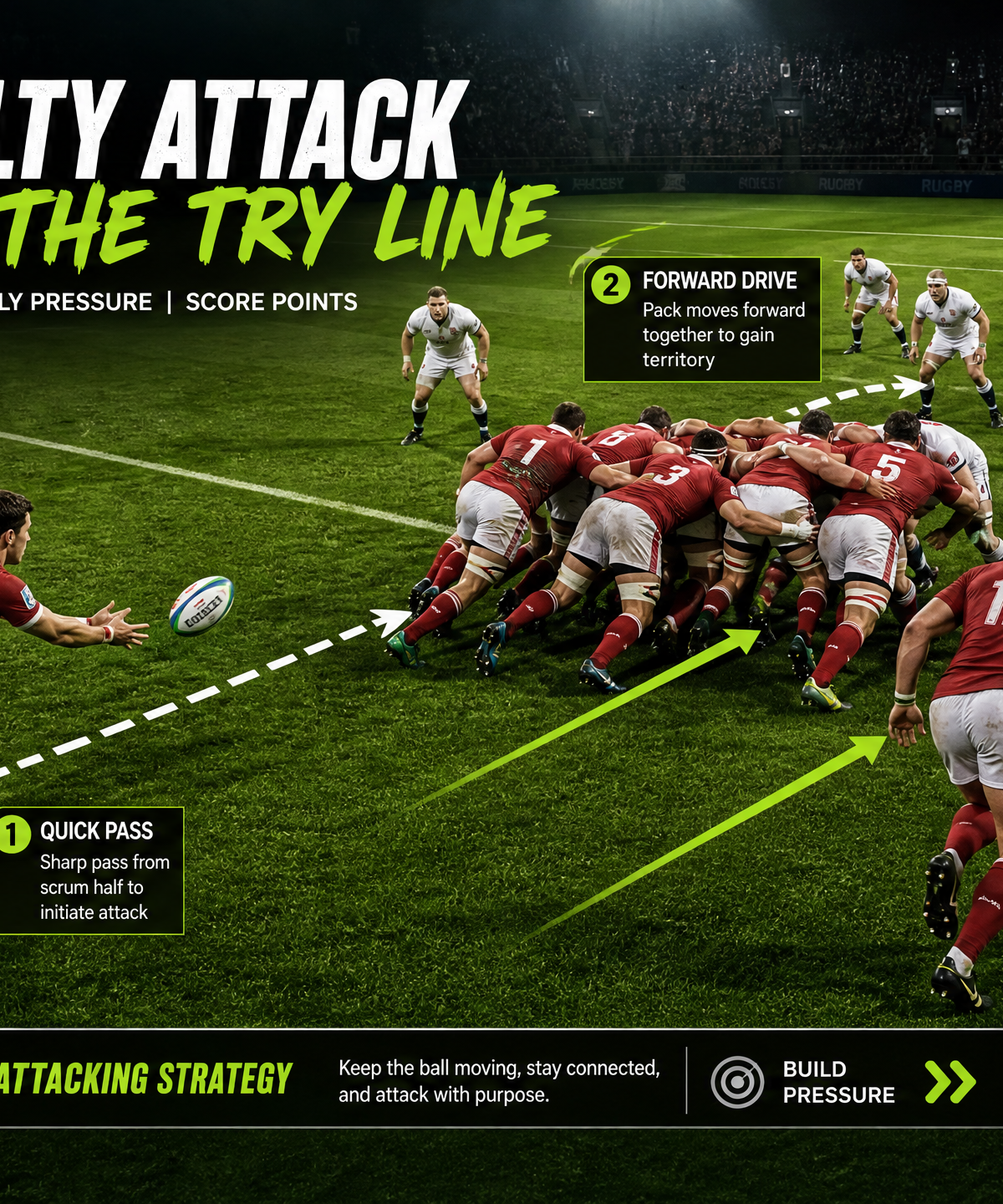 Penalty Corner Attack: The Triple-Threat Red Zone Strike