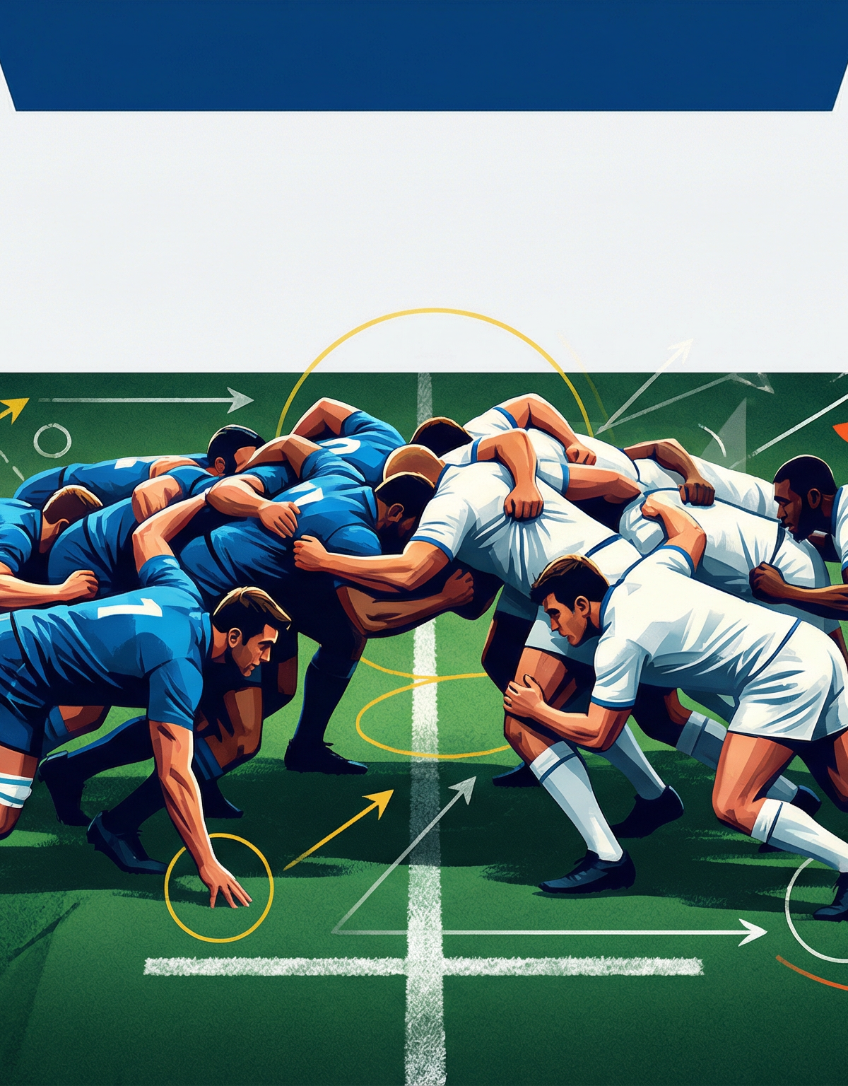 Scrum Play: Blindside Attack — Number Eight Peel with Wing Finish