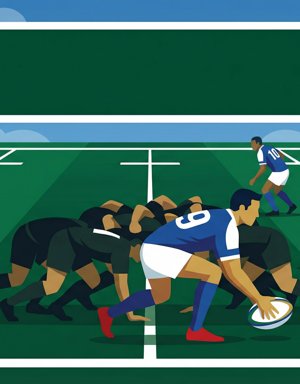 Scrum Half Passing Accuracy Drill: Precision Under Pressure