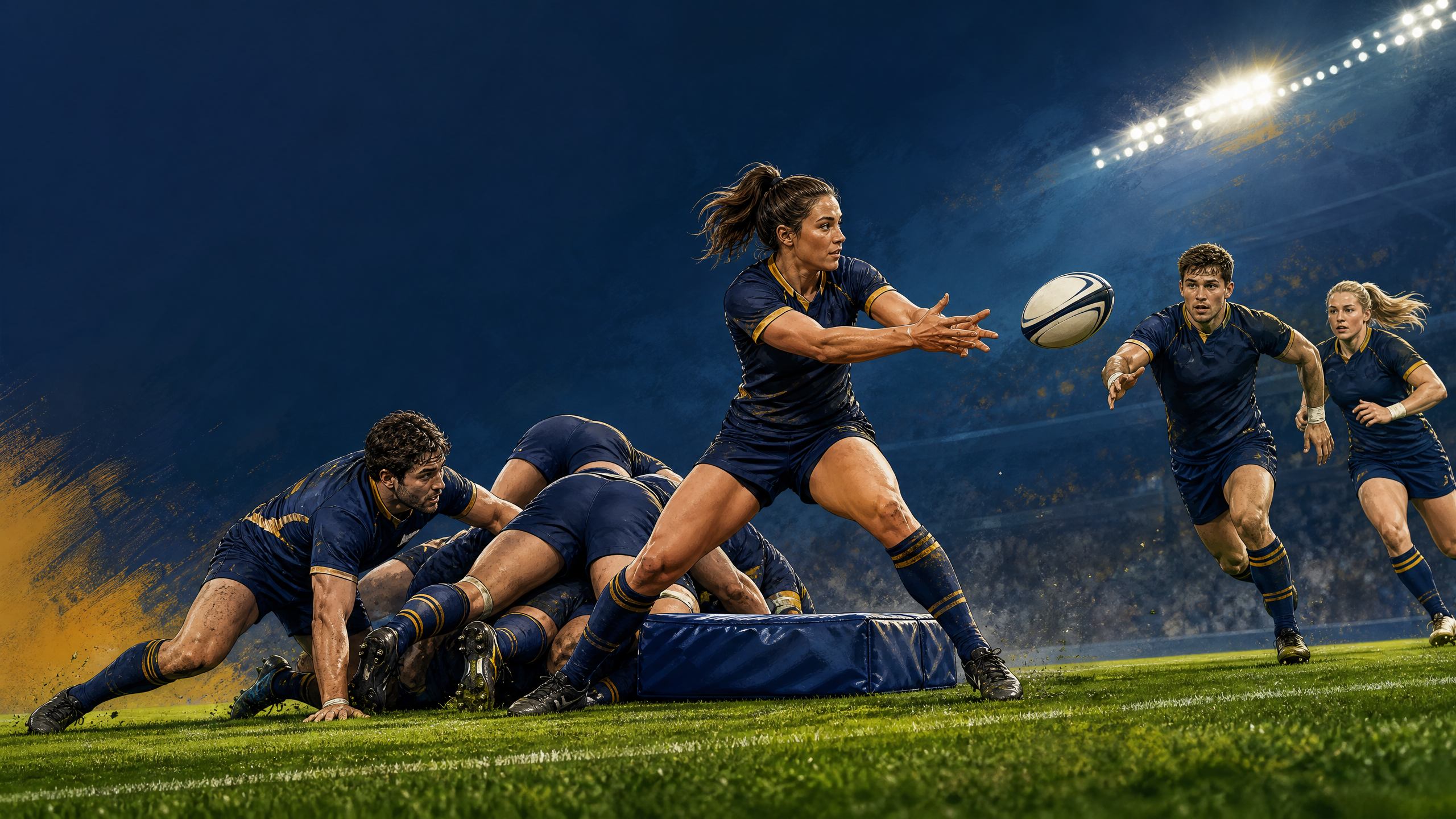 Scrum-Half Passing Accuracy: Three-Gate Breakdown Transfer Drill