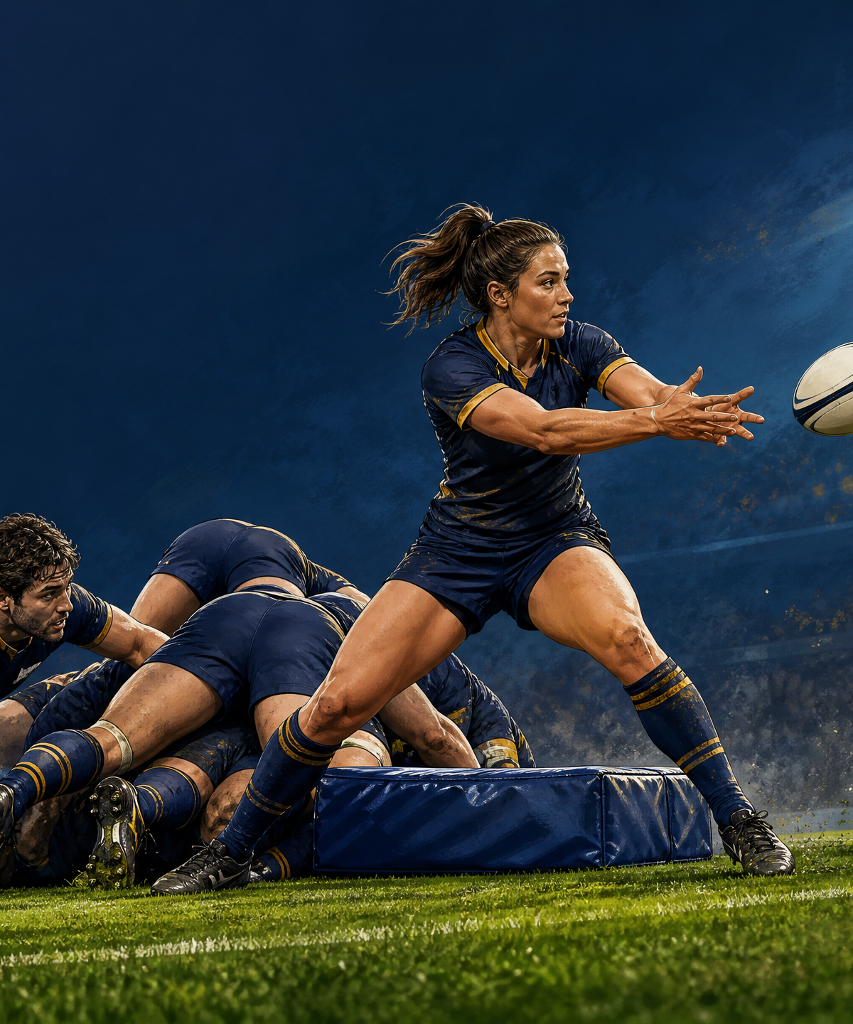 Scrum-Half Passing Accuracy: Three-Gate Breakdown Transfer Drill