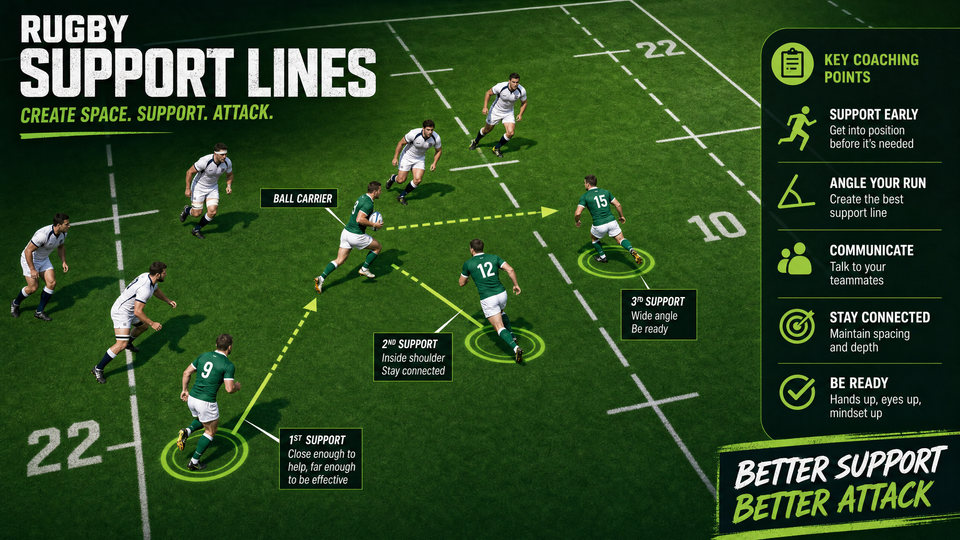 Mastering Support Running and Angles: The Ultimate Attacking Drill
