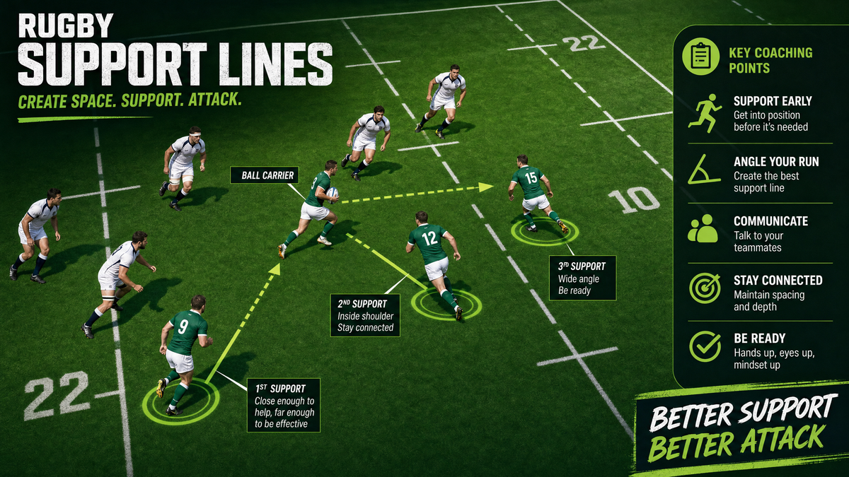 Mastering Support Running and Angles: The Ultimate Attacking Drill