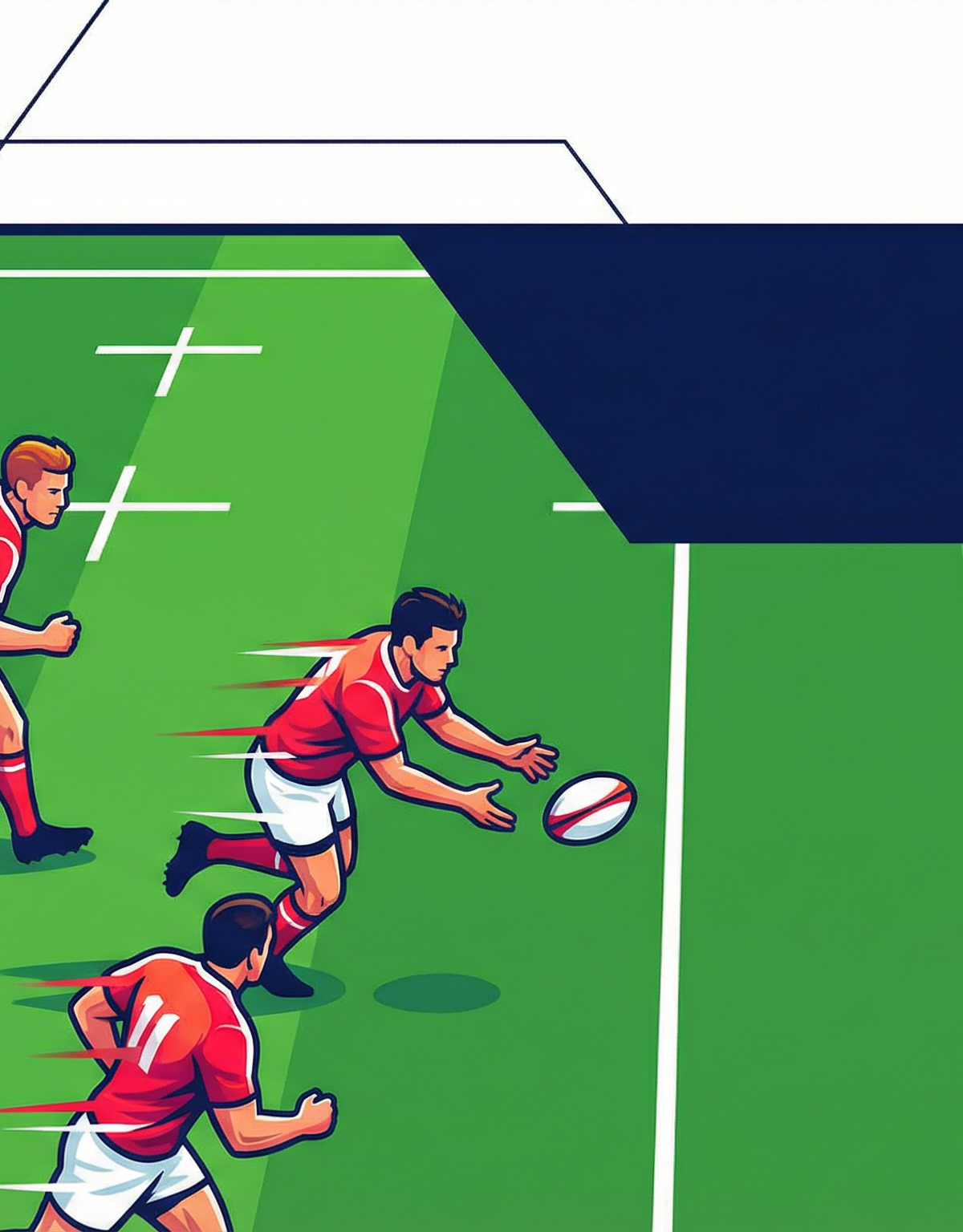 Switch & Go: Attacking Backs Move Off First Phase