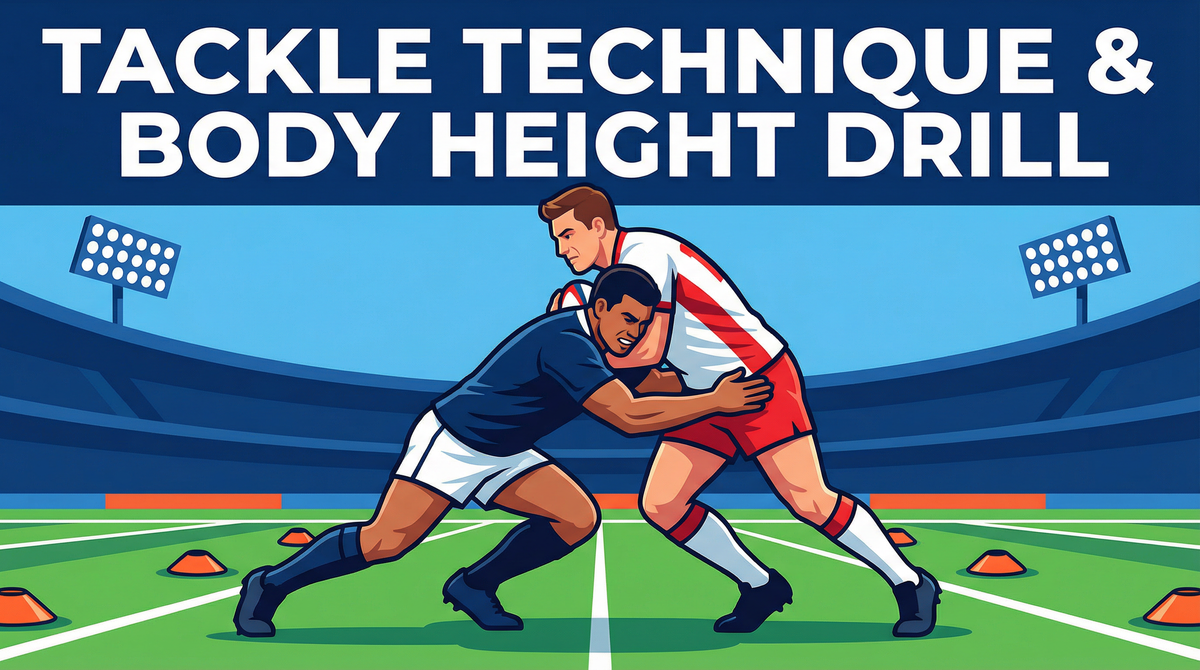Low & Lethal: Tackle Technique and Body Height Mastery Drill