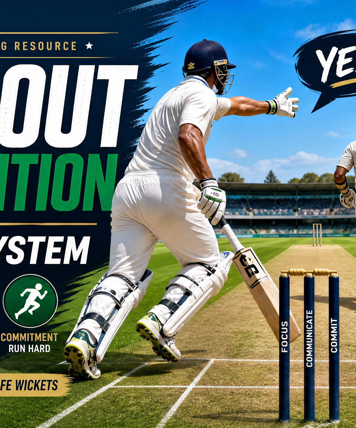 Run Out Prevention & The 3-Zone Calling System