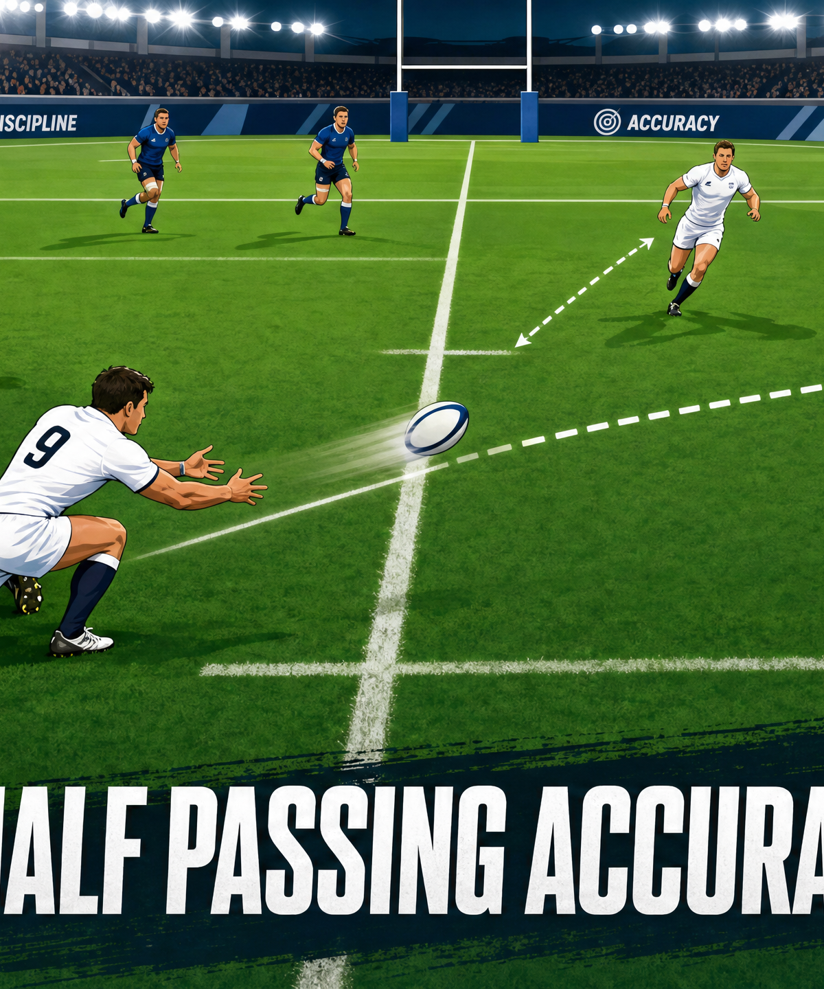Scrum Half Passing Accuracy & Decision Making Drill