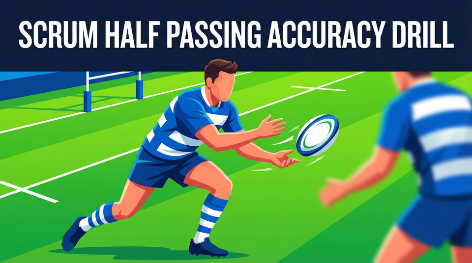 Mastering the Base: Scrum Half Passing Accuracy & Speed Drill