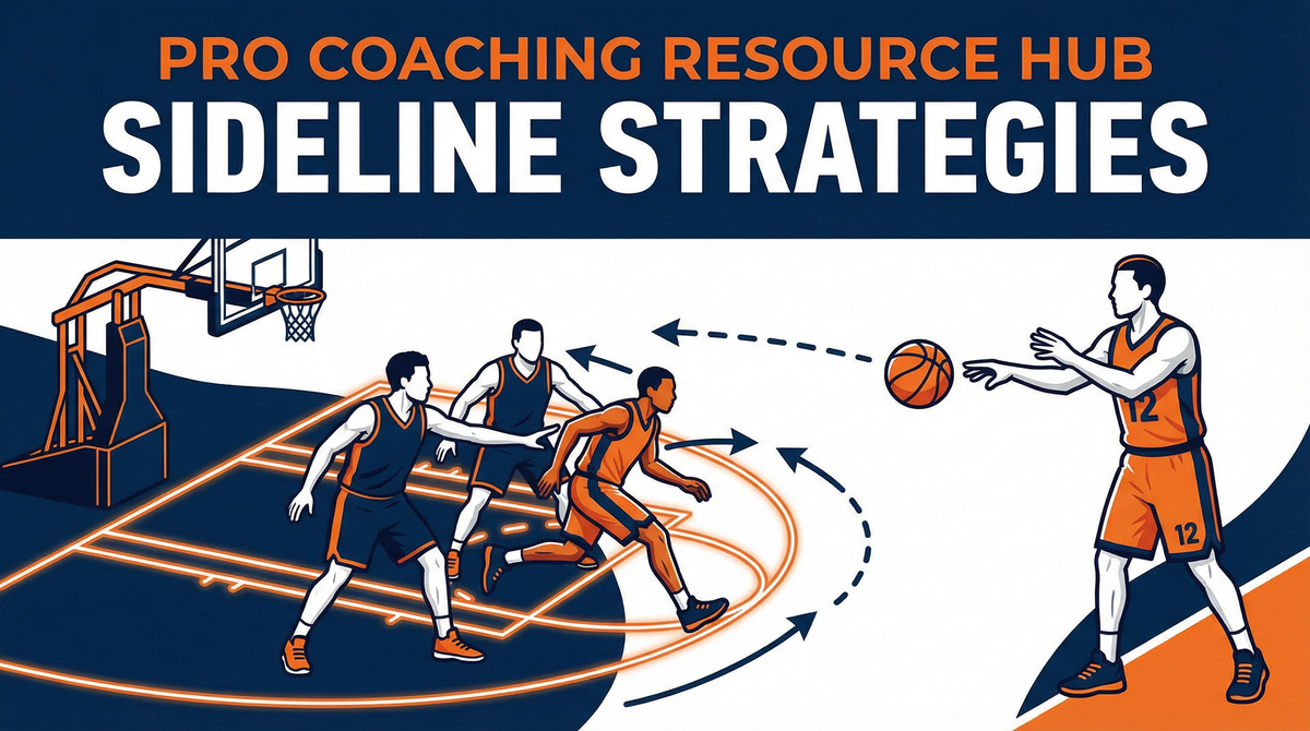 Sideline Inbound: 'Stack & Split' vs Man-to-Man