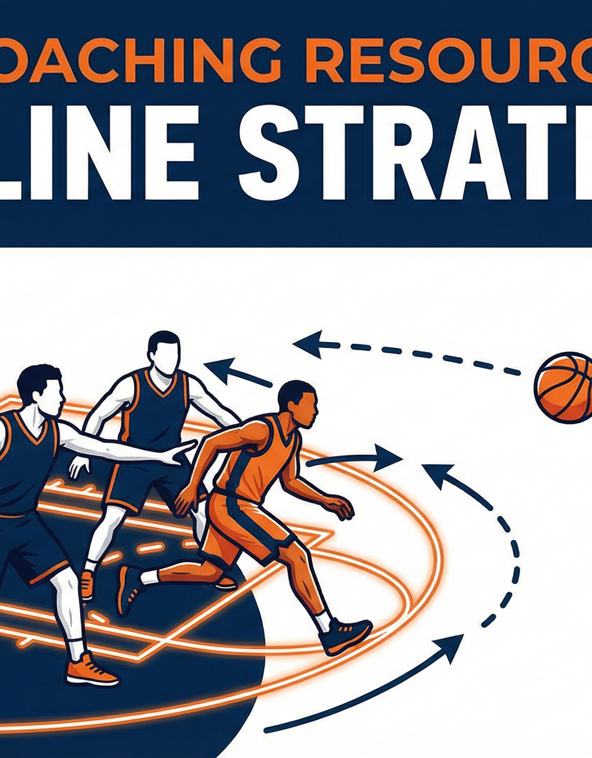 Sideline Inbound: 'Stack & Split' vs Man-to-Man