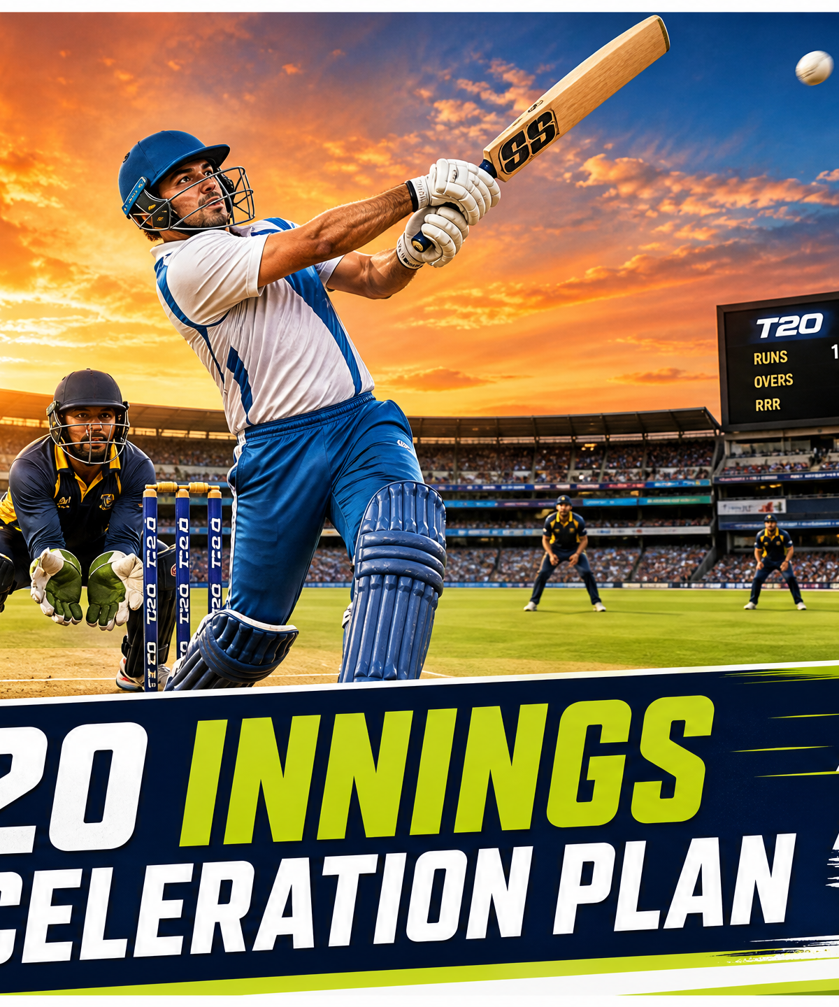 T20 Innings Acceleration Plan: Phased Scoring Strategy