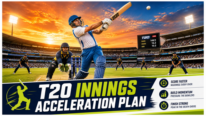 T20 Innings Acceleration Plan: Phased Scoring Strategy