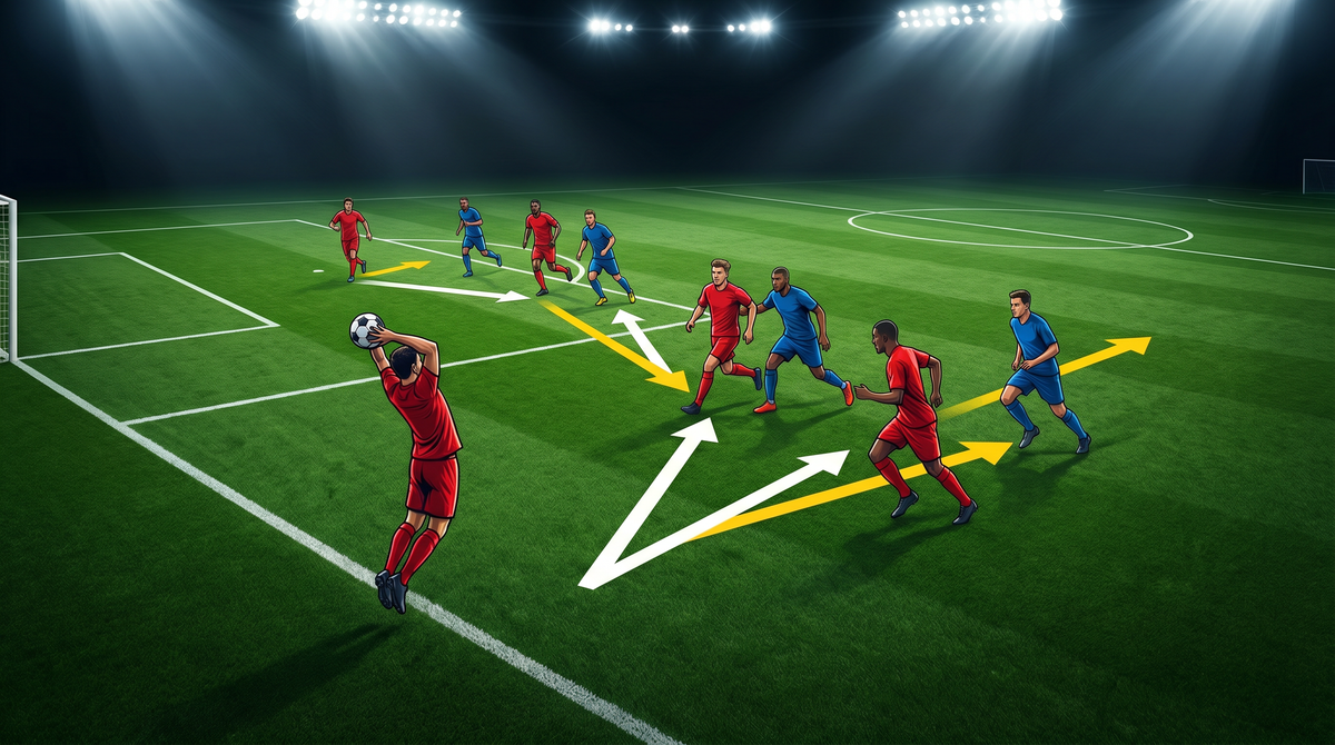 Throw-In Play for Quick Advantage: The 'Overlap & Penetrate' Strategy