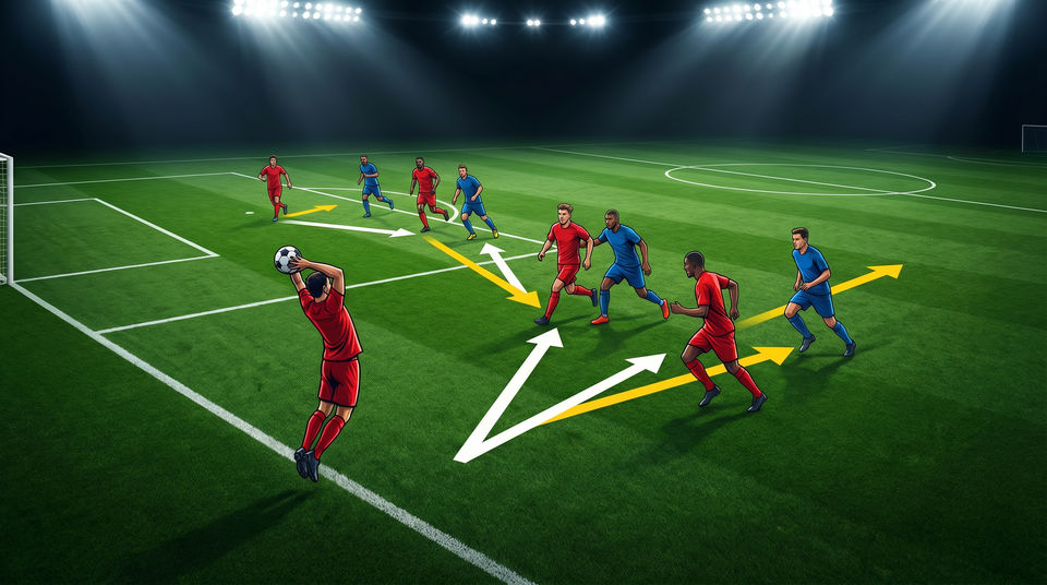 Throw-In Play for Quick Advantage: The 'Overlap & Penetrate' Strategy