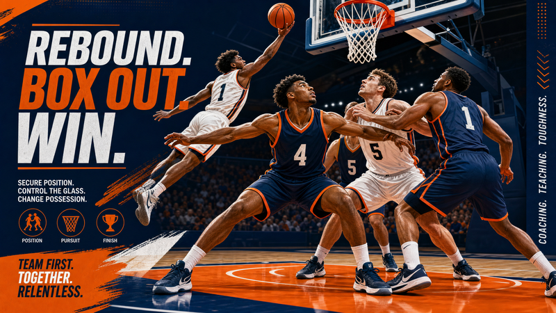 The Ultimate 3-on-2 Box-Out and Rebounding Drill
