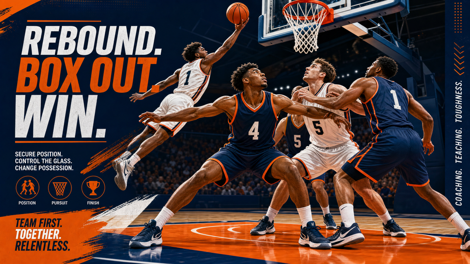 The Ultimate 3-on-2 Box-Out and Rebounding Drill