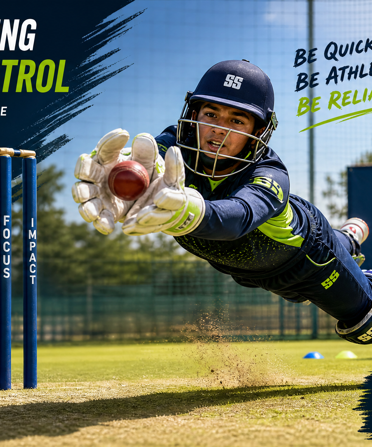 Wicket-Keeping Agility & Reaction Drill