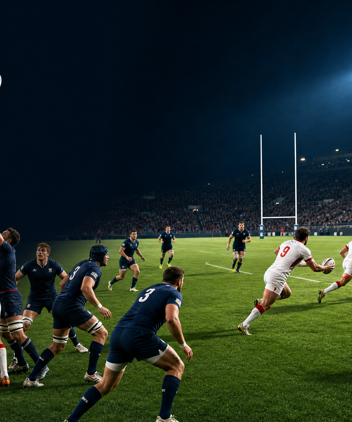 Wide Overlap Play from Lineout: The 'Slice' Move